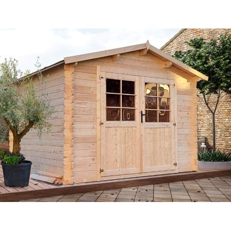 Casetta in Legno da Giardino 3x4 metri Blockhouse 28mm (1/2)