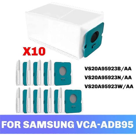 Sac pour aspirateur balai sans fil Samsung VCA-ADB95 Bespoke Jet, VS20A95923B/AA, VS20A95923N/AA, VS20A95923W/AA() (1/4)