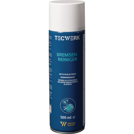 Nettoyant freins acétonique 500ml aérosol TECWERK (1/2)