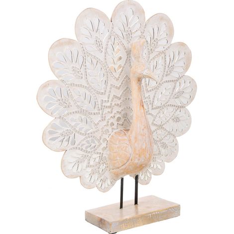 Figura pavo real mosaico 46x12x53 (1/5)