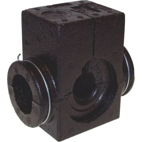 Danfoss Cubierta aislante EPP DN 40, negro hasta 120 C, para ASV-P/PV/I/M u, USV-I/M, 003L8139
