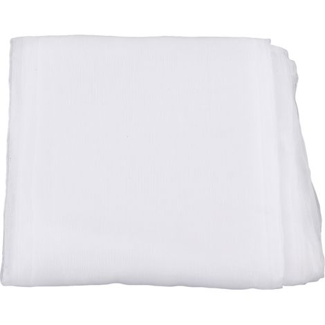 Filet de protection pour plantes en polyéthylène blanc 3 x 3 mètres, imperméable, bonne perméabilité et respirabilité, barrière anti-oiseaux. (1/5)
