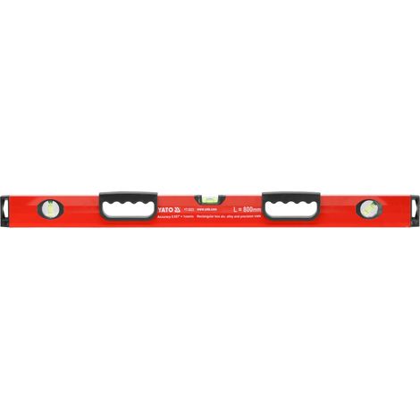 Wasserwaage 80cm 3 Libellen mit Griff