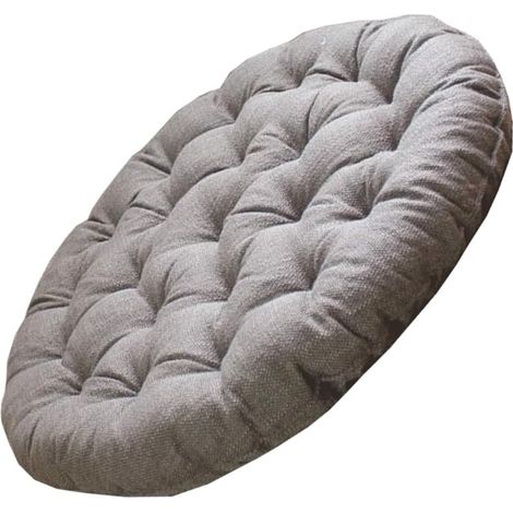 Galette Chaise Ronde 40x40cm Color 9, Confortable, Sol Intérieur/Extérieur, Cuisine Nordique