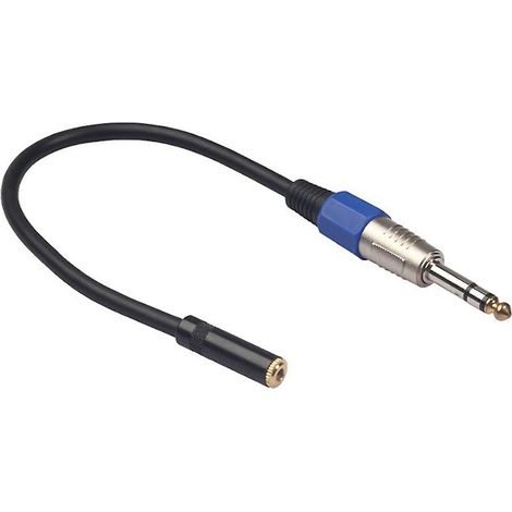 0. Câble d'extension pour clavier en cuivre et zinc, 6,35 mm, avec prise audio femelle 3,5 mm. (1/5)