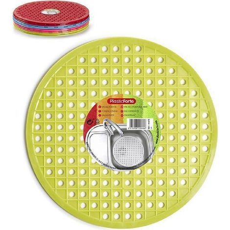 Trade Shop - TAPPETINO IN PLASTICTONDO KITCHEN ROTONDI COLORATI 11875 -