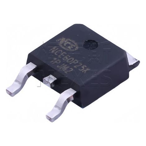 NCE60P25K TO-252-2 P-Kanal-MOSFET-Chip -60V/-25A, elektronisches Bauteil, 5 Stück, verpackt.