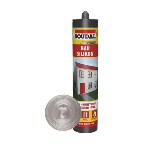 Soudal Fenster-Silikon grau 300 ml