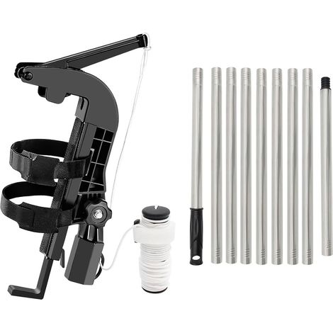 3.6 m Telescopic Pole Extension for Aerosol Spray Can, Adjustable Angle (1/5)
