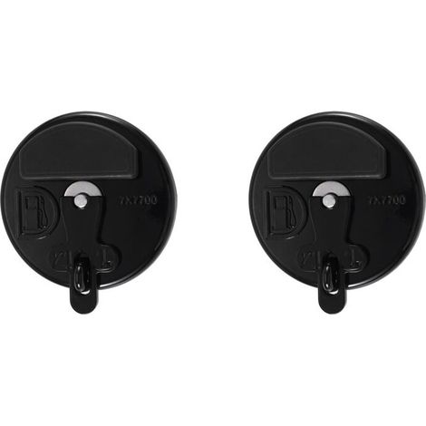 Dos tapones de depósito de combustible con cerradura (7X7700, negros) para excavadoras CAT D6R, D5C, 311D, 312D, 320D, 321D y 323D.
