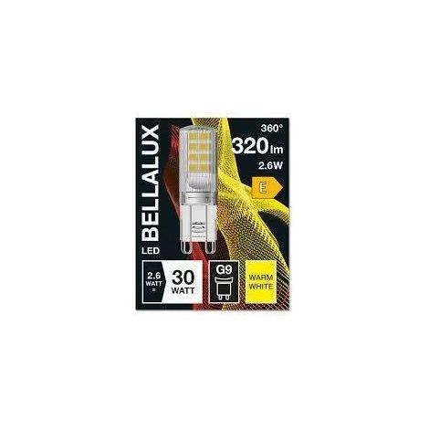 LED-Glühlampe Kapsel G9, 2,6W, warmweiß.