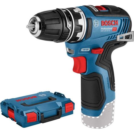 Bosch Akku-Bohrschrauber GSR 12V-35 FC Solo + Bohrfutteraufsatz GFA + L-Boxx 102