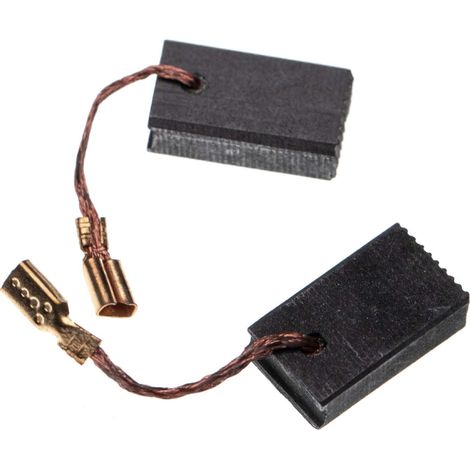 vhbw 2x Kohlebürste 5 x 10 x 17 mm kompatibel mit Bosch GGS 28 CE, GGS 28 C, GBR 14-CE, GKS 55, GGS 28 LCE, GKS 160, GGS 28 LC Elektrowerkzeug (1/2)