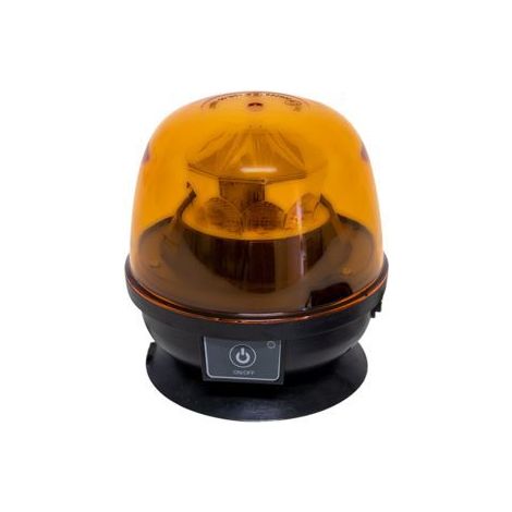 Lampeggiante LED Magnetico A Batteria 12-24V, 22W, IP67, 10 LED (1/5)