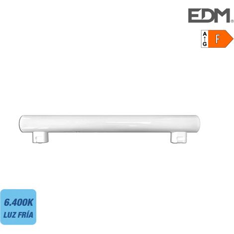 Linestra LED EDM 2 Lampade S14S 7W 750lm 6400K Luce Fredda 300x30x47mm