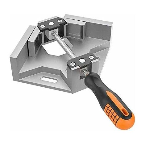 VURAHOME - Pince à angle droit Poignée simple à 90 degrés Pince de coin Vice Poignée Soudage Porte-étau pour cadre photo Pince à angle droit Pince Outil Porte-étoupe à cadre photo pour le (max. 68cm)- (1/5)