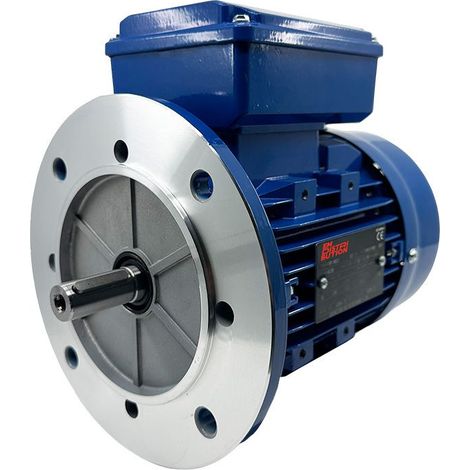 Moteur Électrique Monophasé B5, 0.55 KW, 1500 TR/MIN, HA 71, 230V, Alu - Carcasse réduite