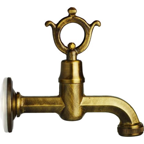 Doccia da Giardino Miscelatore Nebulizzatore e Lavapiedi Arkema Dada Fascia Inox Champagne Bronze (1/2)