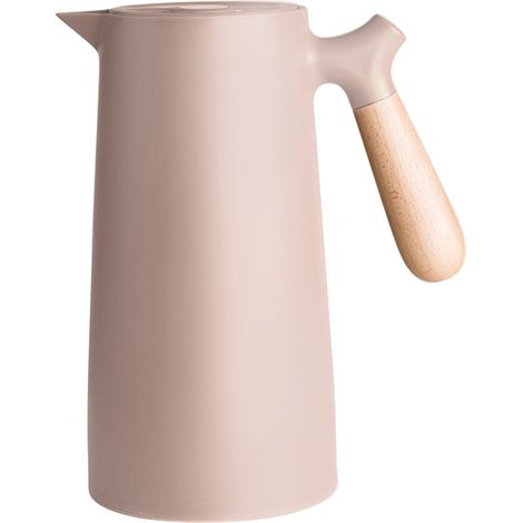 Cafetière à piston - sans BPA, café crèmeux maison, isolation double paroi, capacité généreuse 1L, mousse de lait parfaite - design élégant (1/4)