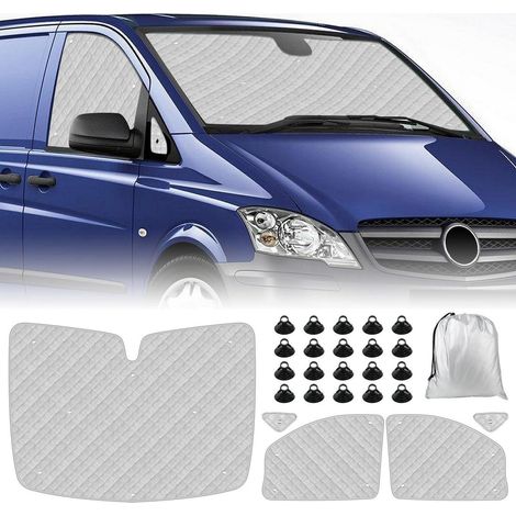 Thermomatte Fahrerhaus für Mercedes-Benz Vito II W639/Viano 2003-2014, 5-teilig (1/5)