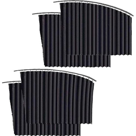 Rideau de fenêtre latérale de voiture - Store magnétique pour fenêtre latérale de voiture - Bloque la forte lumière du soleil en été - Protection solaire de voiture pour camion, caravane, miniv (1/5)