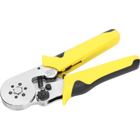 Pince à sertir réglable TU-C86-6+ pour câbles de section 23-10 AWG (0,25-6 m²)  outil ergonomique pour sertissage de embouts de câbles. (1/5)