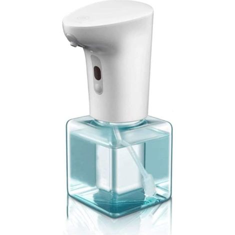 Intelligenter Seifenspender, Seifenspender für Zuhause, automatische Schaumflasche, berührungsloses Badezimmerzubehör für Kinder (Farbe: Quadratisch) - AquaForge (1/5)