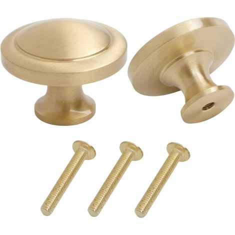 Solid Brass Cabinet 32mm Gold Finish European Style Brass Cabinet (1/5)