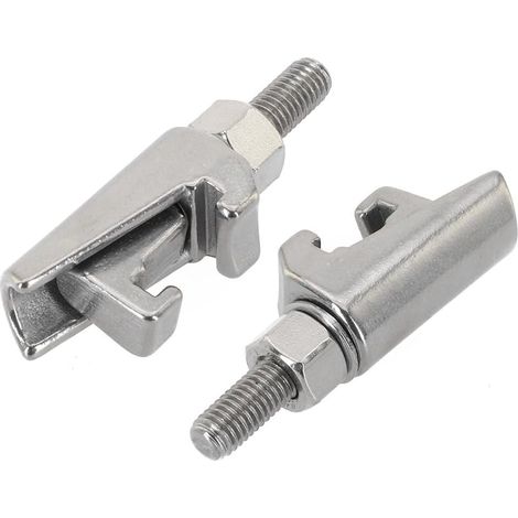 Lot de 2 pinces à double mâchoire ISO de qualité professionnelle en acier (1/5)