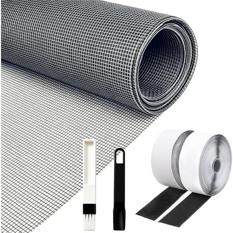 Rouleau Moustiquaire Fenetre,150x500cm Filet Moustiquaire Fibre de Verre (1/5)