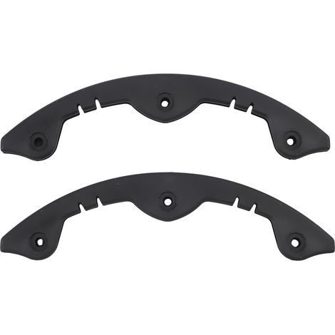 Lot de 2 bandes de protection en plastique pour planche à neige, bords de planche à roulettes, équipement de ski, longboards, anti-usure avec vis (type) (1/5)