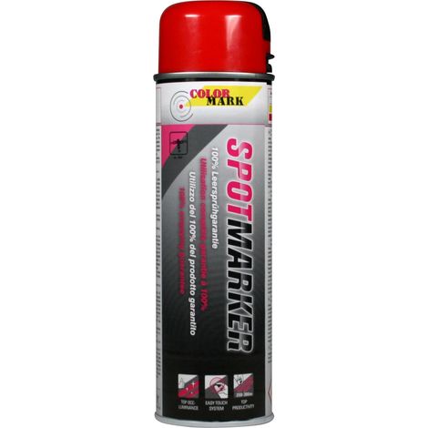 Peindre Motip SPOTMARKER FLUO 500 ml rouge