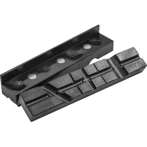Faithfull Magnetic Plastic Vice Jaws – 150mm (6-inch) Pair for Secure Clamping and Protection