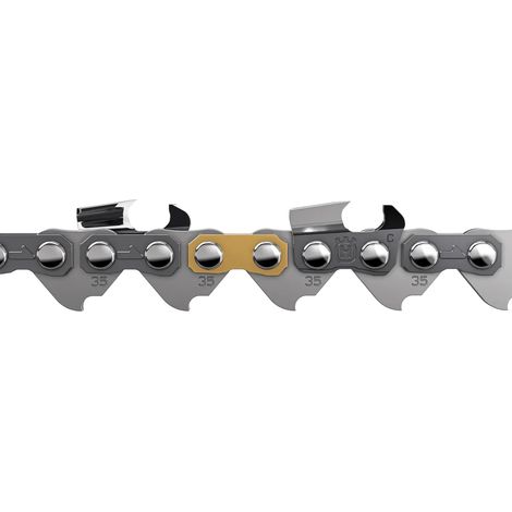 Chaîne de tronçonneuse Husqvarna C35, gouge carrée de 1,5 mm (.325) - 64 maillons (1/3)