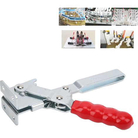 Kniehebelspanner mit nach unten gerichtetem Druck für Holzgraviermaschinen, Werkstückspanner GTY GH-12205 (1/5)