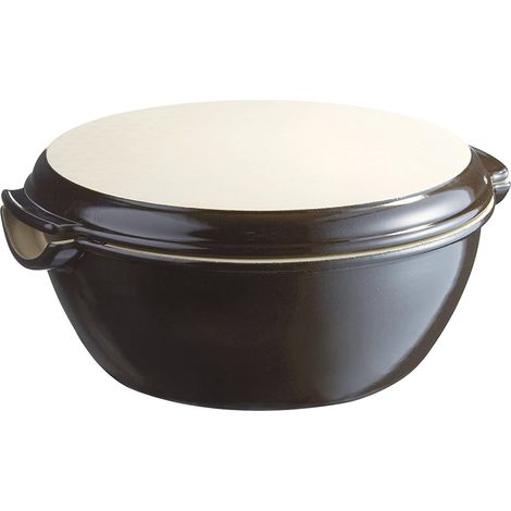 Emile Henry eh509507 Set pane Casa, Ceramica, 32, 5 x 30 x 15 cm, ceramica, Carboncino, 32,5 x 30 x 15 cm (1/5)