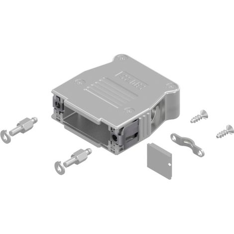 Conec SnapLock 16-003210E D-SUB Gehäuse Polzahl: 15 Kunststoff, metallisiert 90 °, 180 °  1 St.