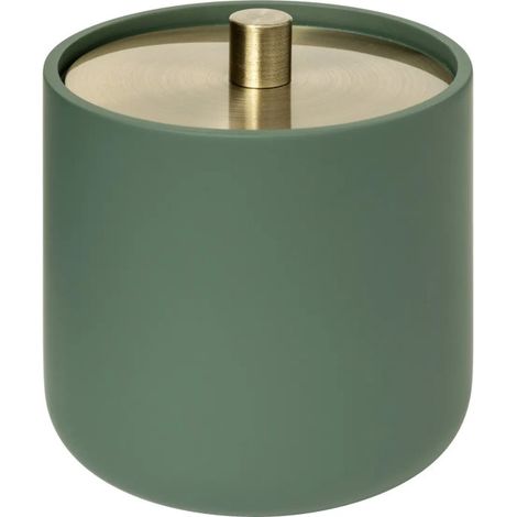 Pot à Coton "Duo" 11cm Vert (1/2)