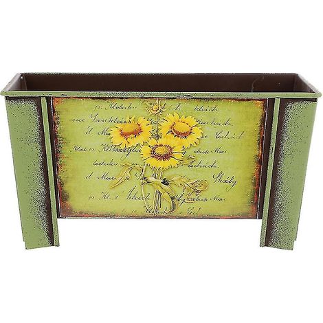 1 pot de fleurs en fer (1/3)