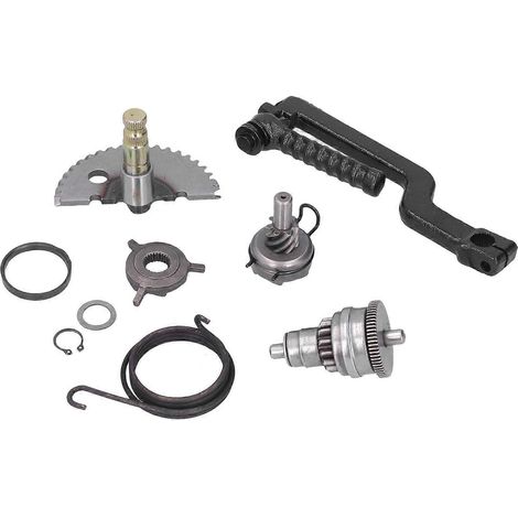 Kit de remplacement pour démarreur, embrayage et pédale de kick de moto compatible avec les moteurs GY6 49CC 50CC 139QMB et P139QMB. (1/5)
