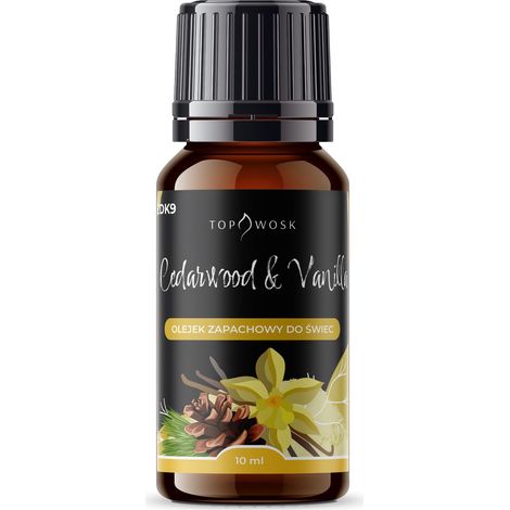 Aceite aromático de cedro y vainilla 10 ml