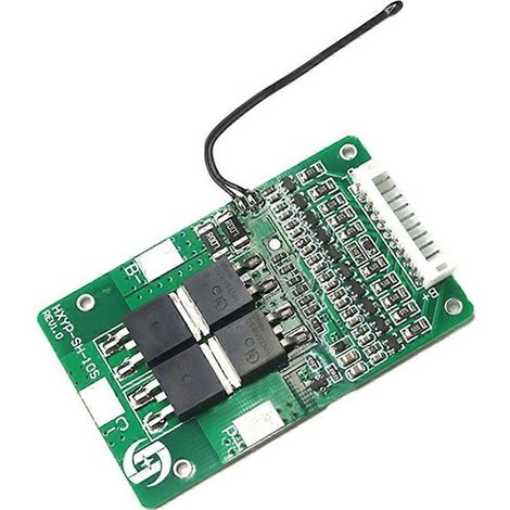 42V 10S 15A Batteriemanagementsystem (BMS) für ternäre Lithium-Elektrofahrradbatterie mit thermischem Schutz (1/5)