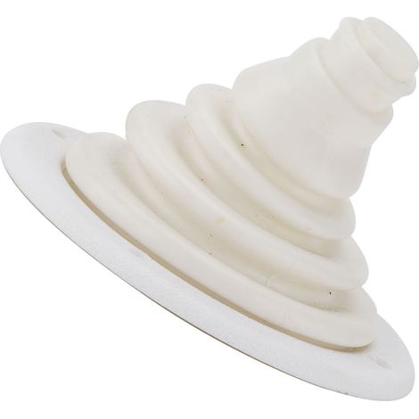 Schutzbälge aus Gummi und Kunststoff für Schiffssteuerkabel (Autos, Boote, Yachten) – Weiß (1/5)