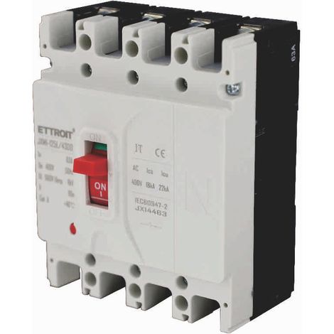 ETTROIT JX14463 MCCB MCB Kompakt-Leistungsschalter 4P 63A 380V-25KA