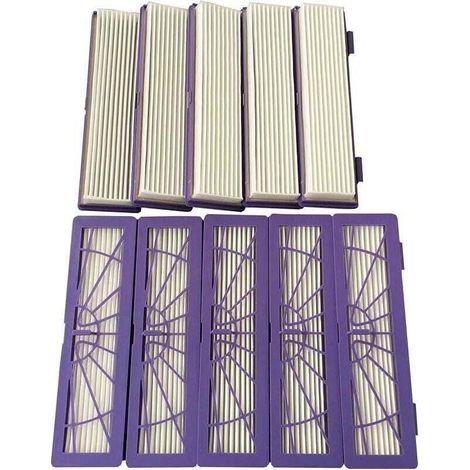 Clean Fairy 10er-Pack HEPA-Hochleistungsfilter für alle Neato-, XU- und Botvac-Serienmodelle 70e, 75, 80, 85, D3 und D5 Staubsauger (Ersatz) - KZQ