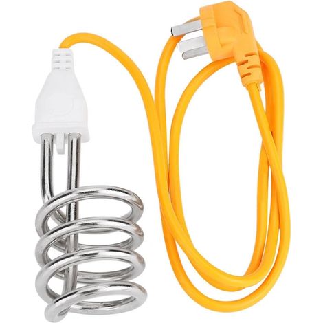 Élément chauffant électrique de sécurité avec arrêt automatique, simple résistance chauffante domestique, adaptée aux baignoires et lavabos. (1/5)