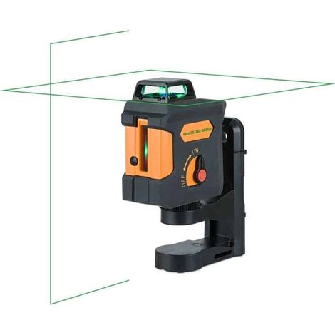 Geo Fennel – Laser lignes 1X-360 vert – 1 ligne horizontale 360° – 1 ligne verticale – Fonction pulse – Support multi-fonctions – 533100 (1/10)