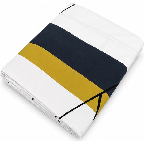 Drap plat satin de coton METROPOLIS 240x310 cm (1/5)