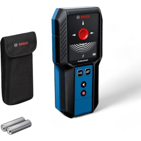 Bosch Ortungsgerät GMS 120-27 mit Tasche 2 x 1,5 V LR6-Batterie (AA)