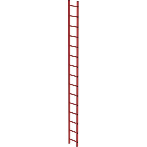 MUNK Schachtleiter aus GFK 300mm breit 15 Sprossen 4,20m lang